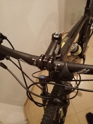 Bicicleta de Montaña Negra