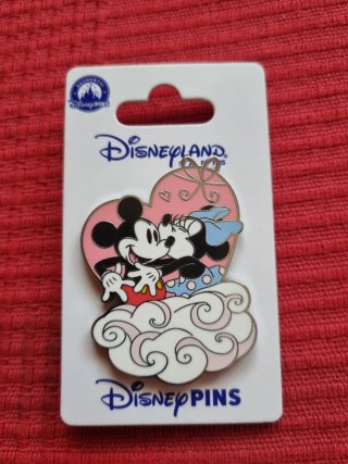 Pin Disneyland Mickey y Minnie