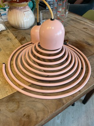 Lampadario Vintage Spirale Memphis Design