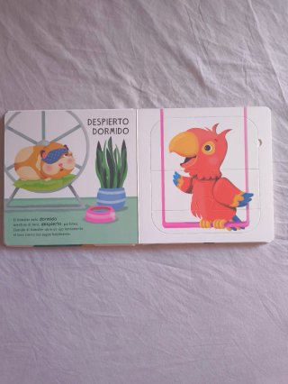 Libro Puzle infantil de mascotas