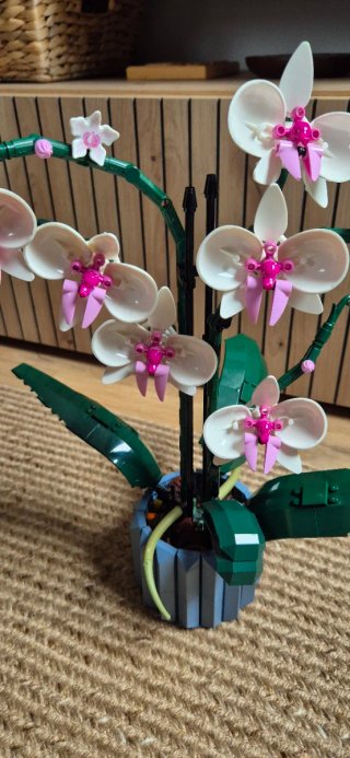 Orquídea Lego