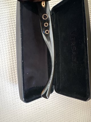 Estuche Gafas Versace Negro