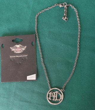 Colgante Harley Davidson con Cristales Swarovski