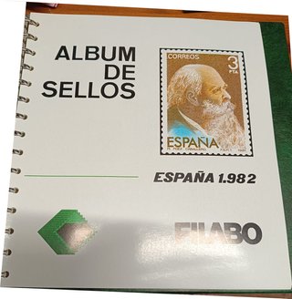 Álbum Sellos FILABO España 1975-1984 Completo