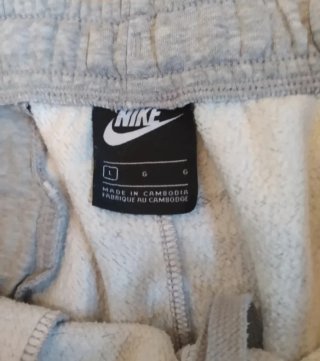 Pantalón Nike Gris Talla L