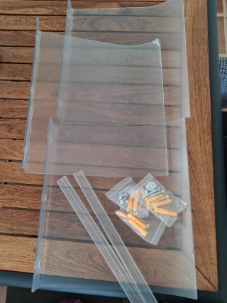 Marquesina/techo para ventanas/puertas