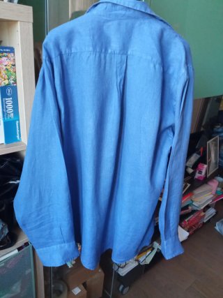 Camicia in lino Tipos