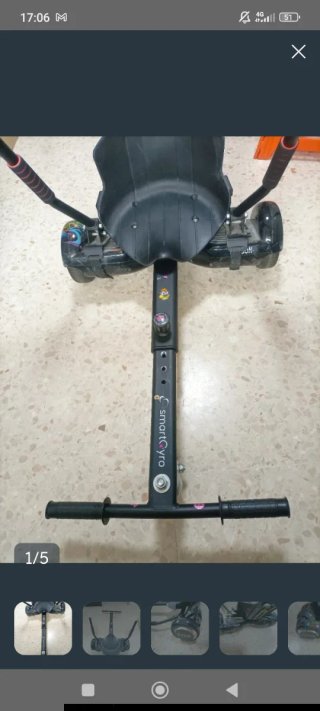 Hoverboard con silla y funda