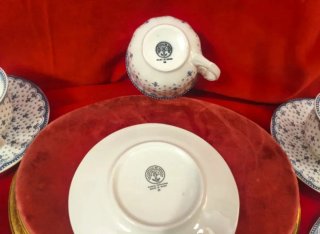 JUEGO DE CAFÉ " LA CARTUJA DE SEVILLA "