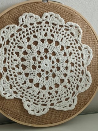 Quadri Decorativi all'Uncinetto (Set di 3)