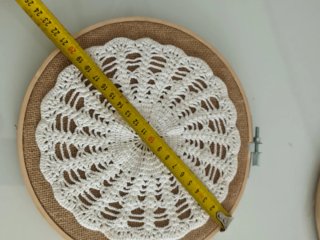 Quadri Decorativi all'Uncinetto (Set di 3)