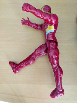 Muñecos Marvel: Iron Man y Capitán América