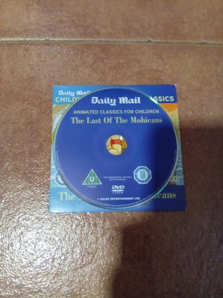 DVD The Last Of The Mohicans Daily Mail