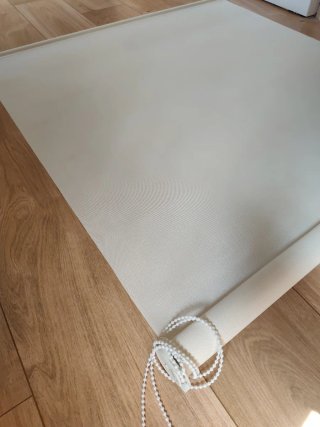 Estores enrollable blanco