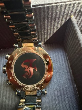 Reloj Gianfranco Ferré Cronógrafo Suizo Dorado Neg
