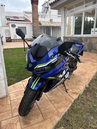 MITT 125 Moro Sportbike Azul