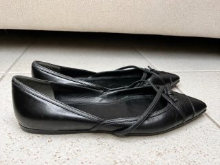 Ballerine Prada Pelle Nera Eleganti