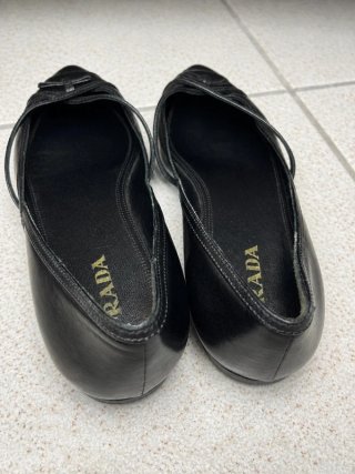 Ballerine Prada Pelle Nera Eleganti