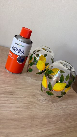 Insetticida Stanhome + 2 Bicchieri Limoni