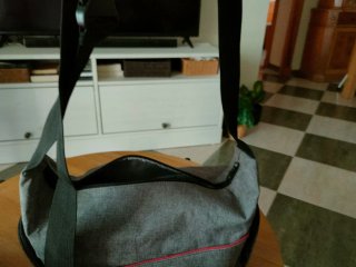 Bolso cámara fotos ooboo gris