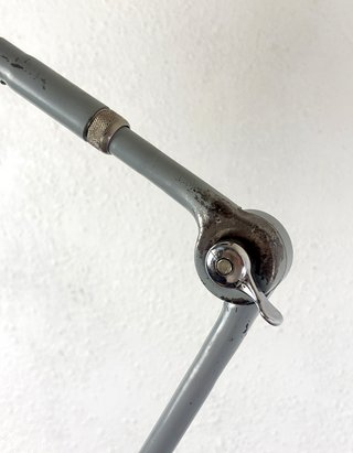 Lampada da scrivania industriale PeFeGe anni '50