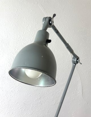 Lampada da scrivania industriale PeFeGe anni '50