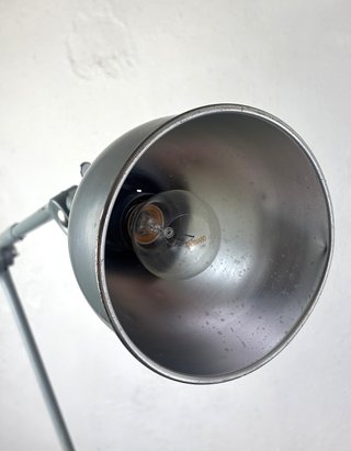 Lampada da scrivania industriale PeFeGe anni '50