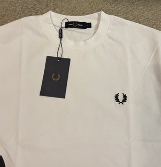 Camiseta Fred Perry Blanca