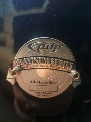 Batería PDP Platinum + fundas