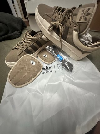 Adidas x Bad Bunny Bambas Beige/Marrón