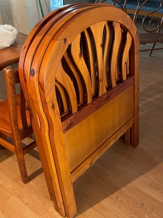 Cabeceros de madera cama de 90cm
