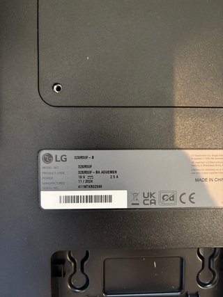 Monitor LG My View Smart 32 Full HD