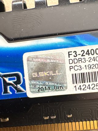 Kit RAM G.Skill DDR3 8GB (2x4GB) 2400MHz CL10