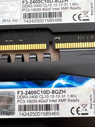 Kit RAM G.Skill DDR3 8GB (2x4GB) 2400MHz CL10