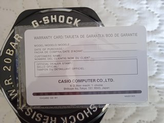 Reloj Casio G-Shock Blanco