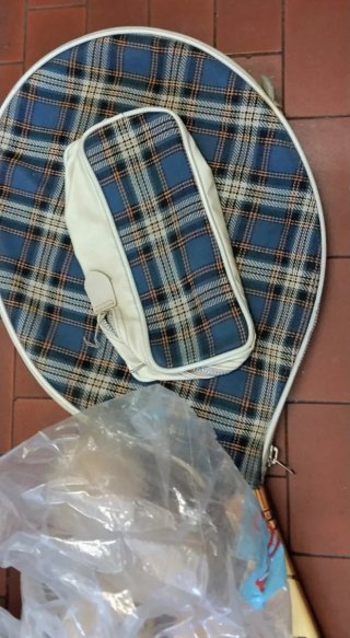 Set Racchette Tennis Vintage con Borsa