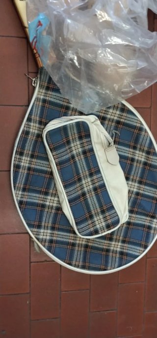 Set Racchette Tennis Vintage con Borsa