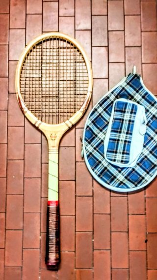 Set Racchette Tennis Vintage con Borsa