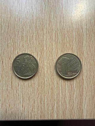 5 Pesetas Islas Baleares 1997