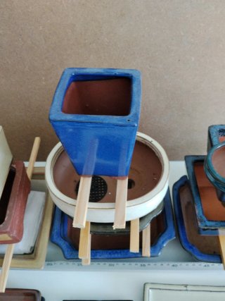 Lote 11 Macetas Bonsái Cerámica