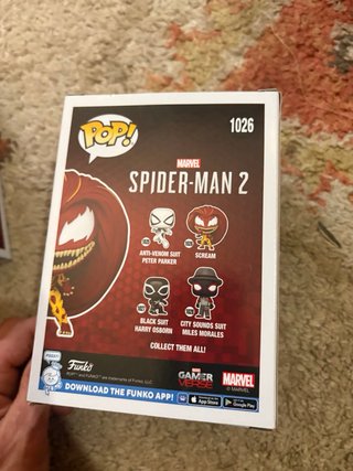 Funko Pop! Spider-Man 2 1026 Scream Nuevo