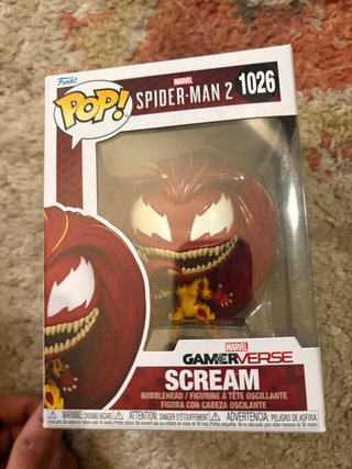 Funko Pop! Spider-Man 2 1026 Scream Nuevo