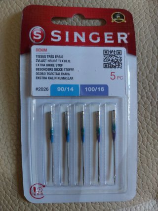 Aghi Singer per Jeans 90/14 100/16