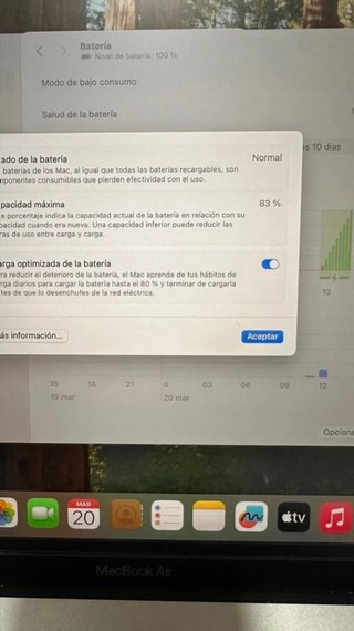 MacBook Air M1 2020 512GB Plata