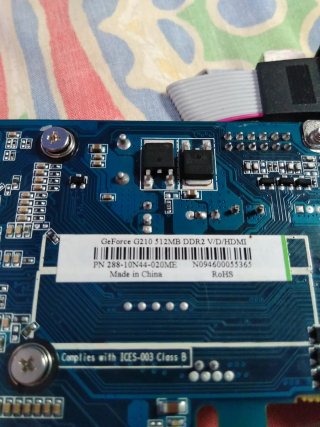 Tarjeta Gráfica Nvidia HDMI PCI Express 512MB