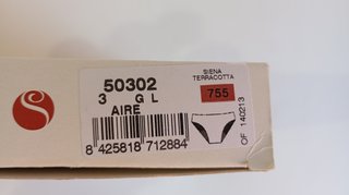 Ropa interior Selmark encaje rosa/rojo