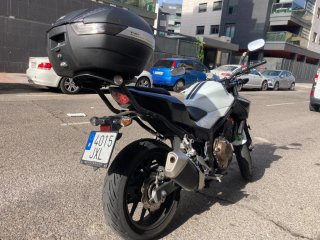 Honda CB500F Naked Blanca