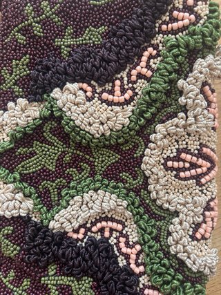Bolso de abalorios Zara