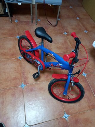 Bicicleta Infantil 16 Spiderman