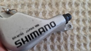Maneta y Pinza Freno Shimano XT M765